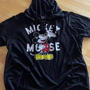 Mickey Mouse hooded shirt